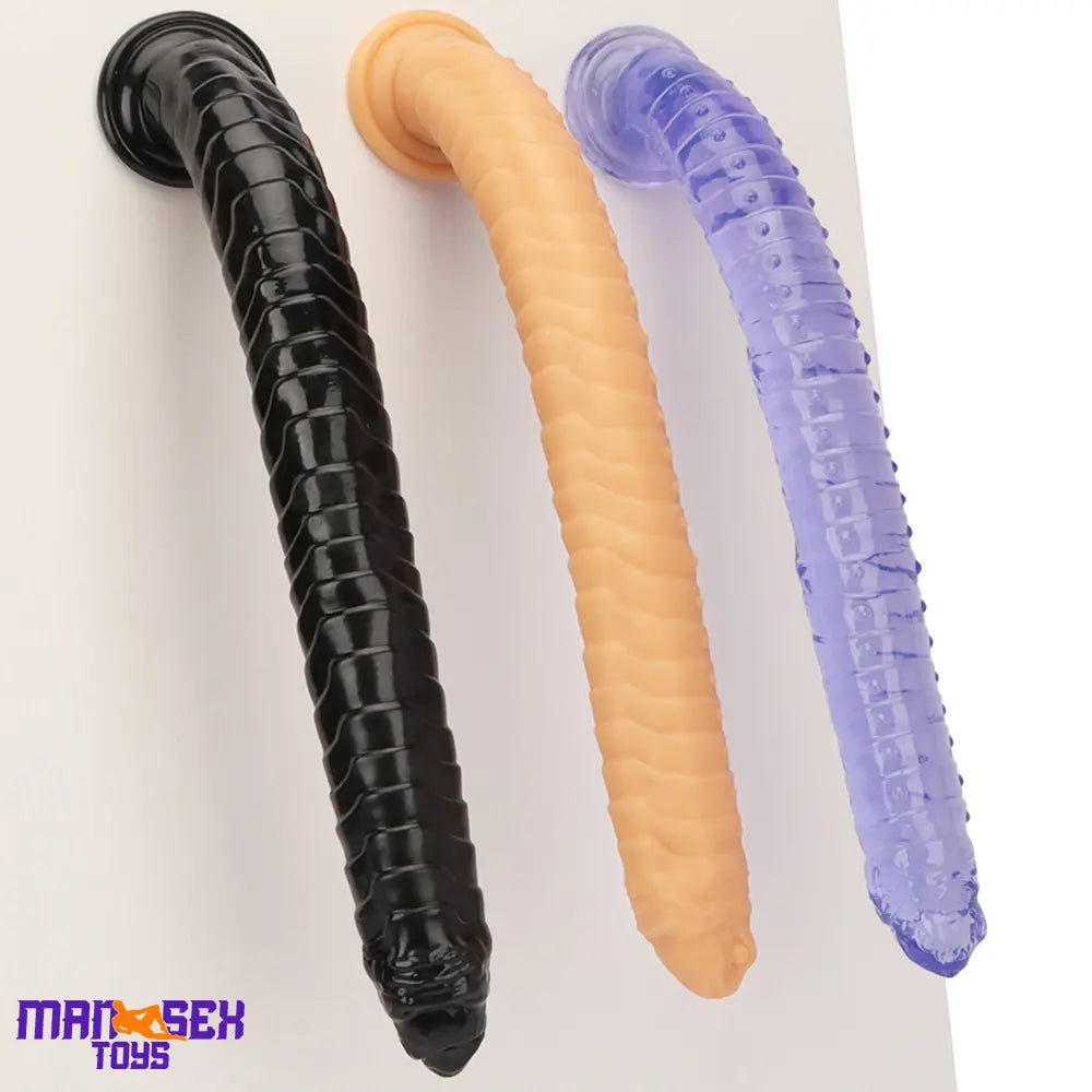 15.35in Long Huge Colorful Dildo For Anal Vaginal Expansion Sex Cock Toy