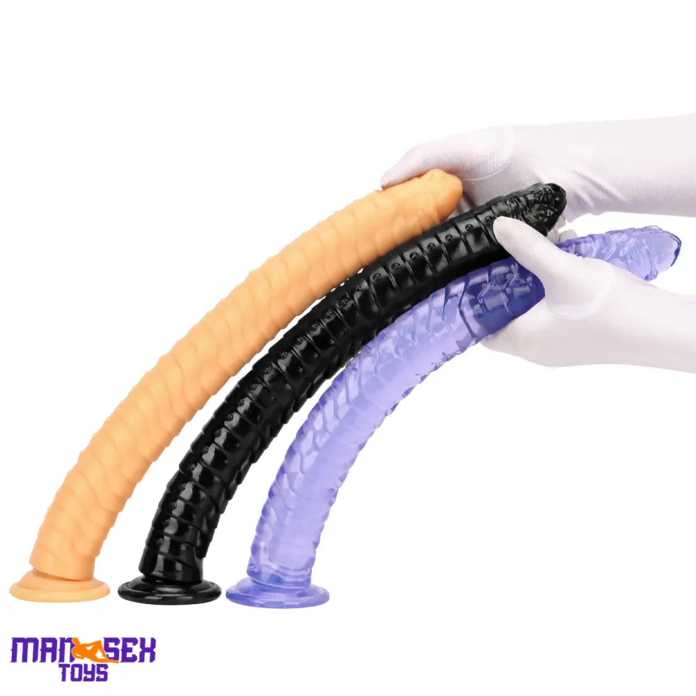 15.35in Long Huge Colorful Dildo For Anal Vaginal Expansion Sex Cock Toy