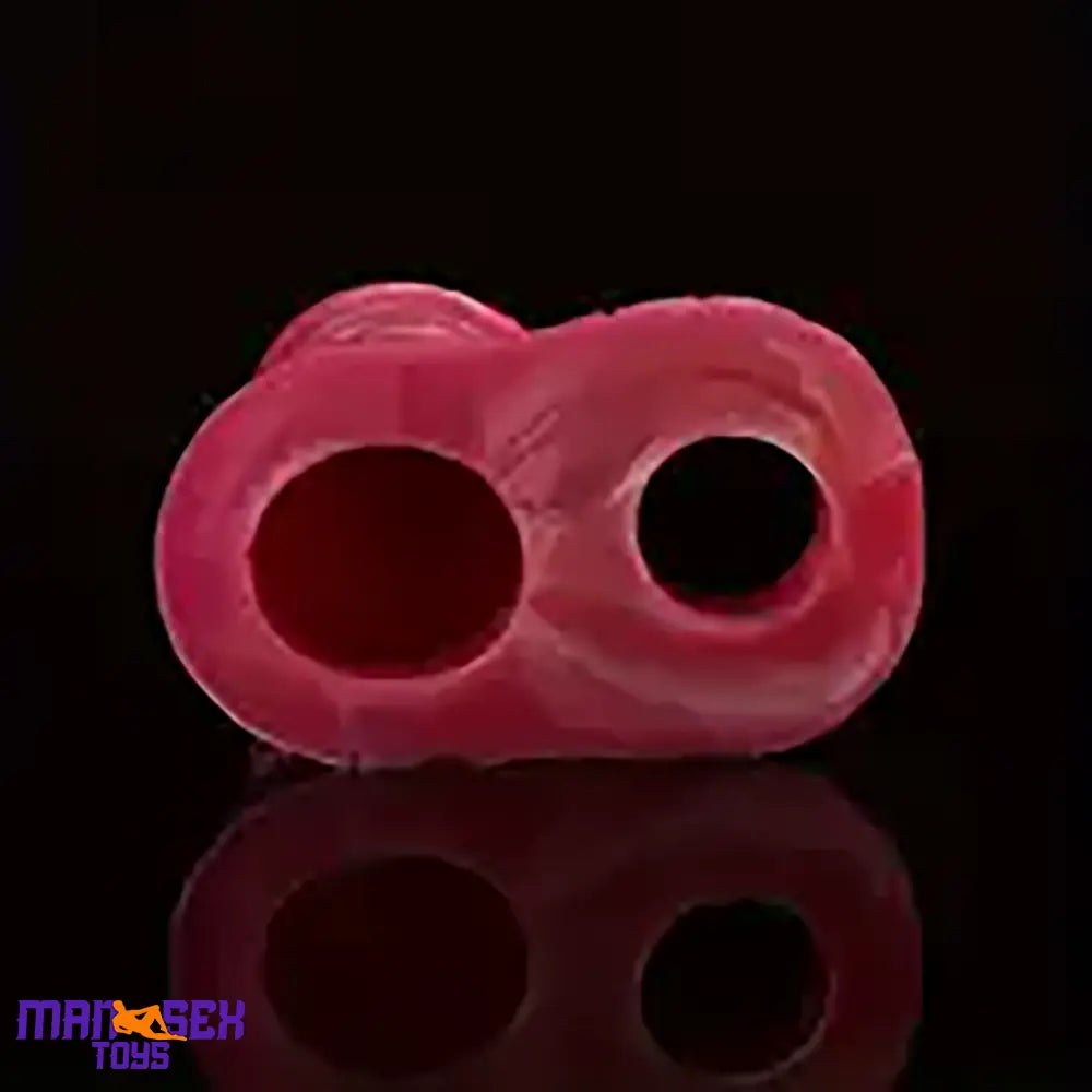 6.1in Silicone Soft Cock Ring Dildo Sleeve Penis Extender Reusable Sleeve
