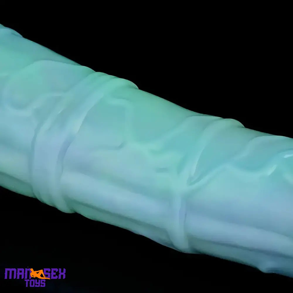 7.78in Liquid Silicone Fantasy Horse Glowing Luminous Durable Cock Dildo