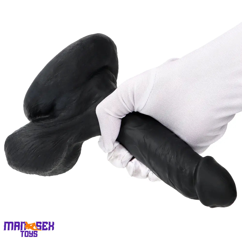 7.48in Big Suction Cup Silicone Soft Mixed Color Dildo For Sex Toy Love