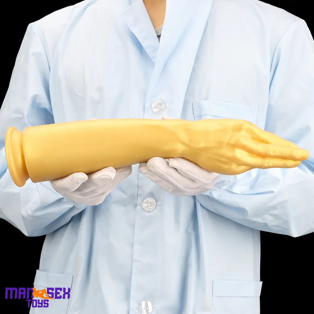 14.17in Super Big Long Soft BDSM Hands Dildo For Fisting Durable Sex Toy