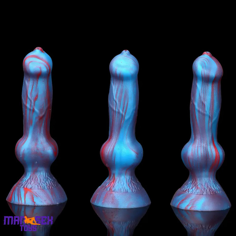 3.81in Mini Soft Silicone Lifelike Animal Dog Penis Dildo For Cock Beginners