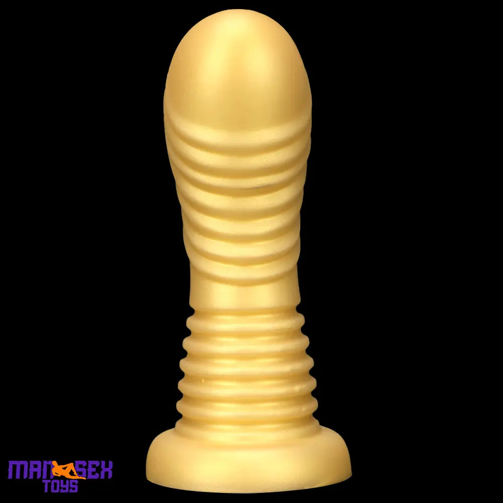 7.08in Premium Soft Liquid Silicone Thick Spiked Cock Fat Butt Plug Dildo