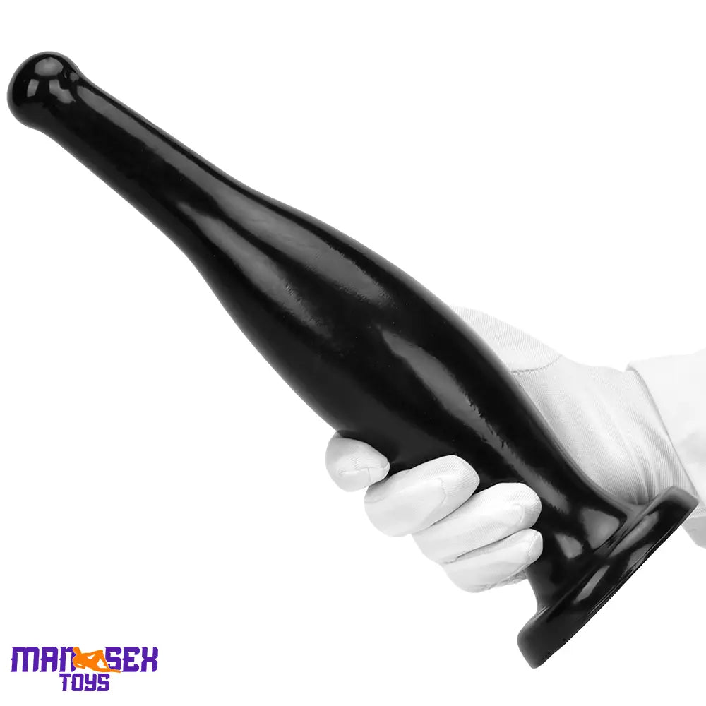6.7in 11.41in Women Men Big Black Thick Beer Bottle Dildo For Anal Cock