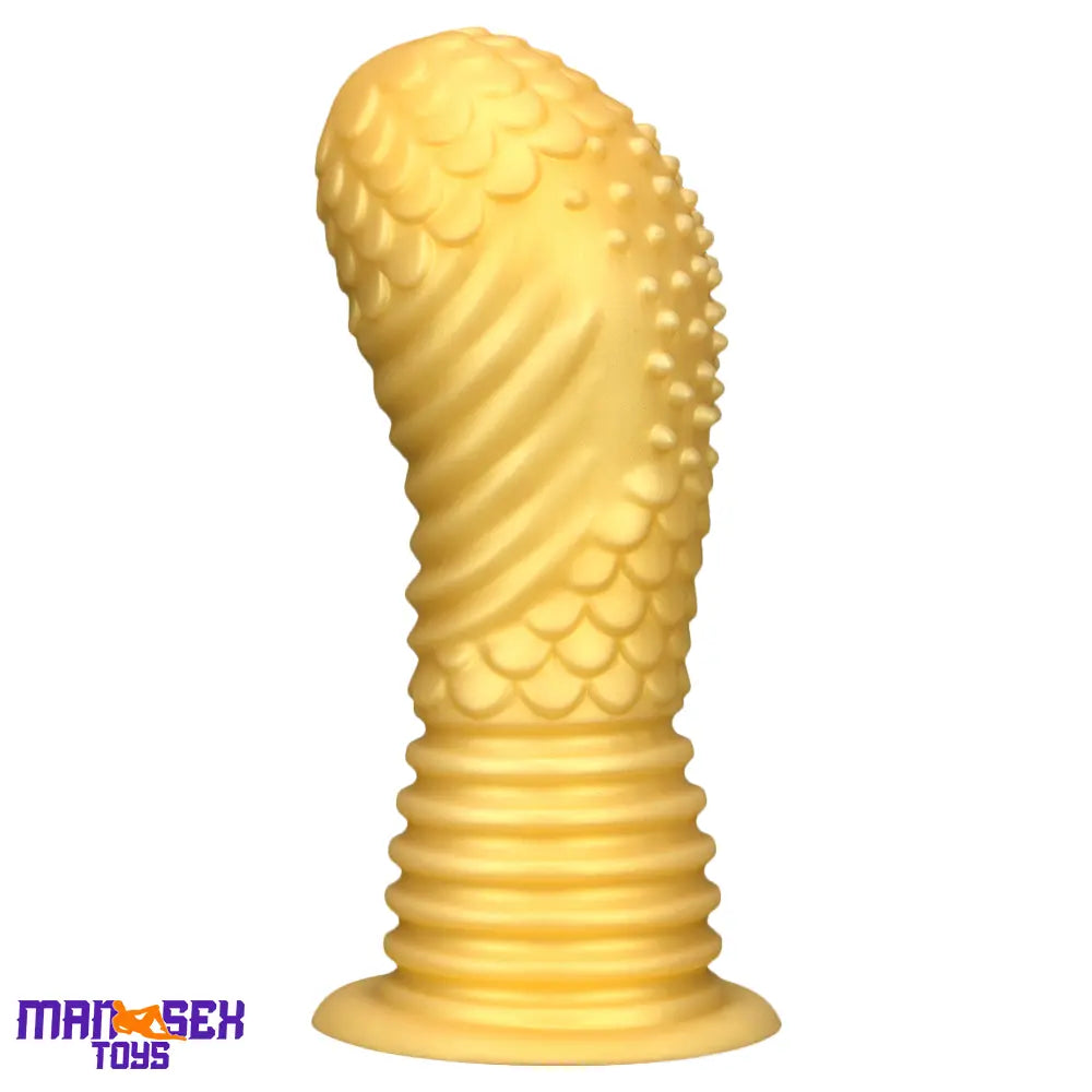 6.1in 8.46in 10.43in Soft Liquid Silicone Thick Fantasy Fat Butt Plug Dildo