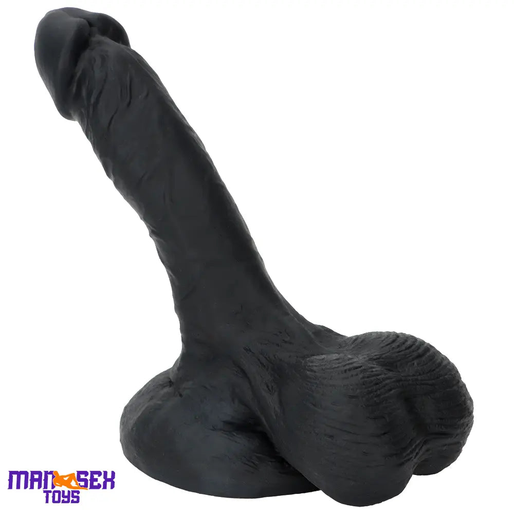 7.48in Big Suction Cup Silicone Soft Mixed Color Dildo For Sex Toy Love