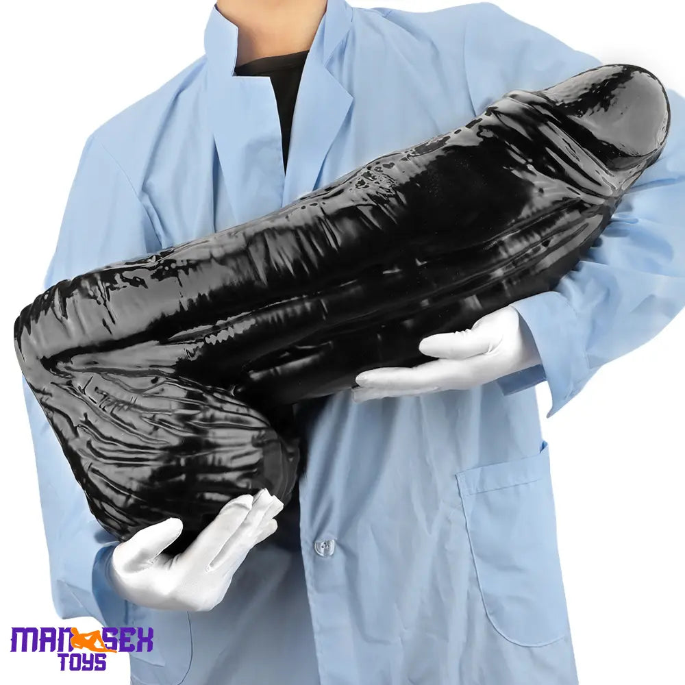 23.22in Realistic Super Long Huge Thick Durable Dildo For Advanced User