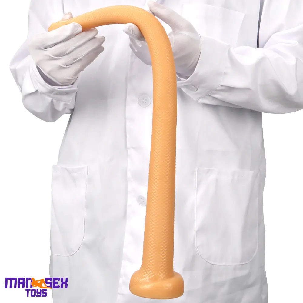 20.07in Long Huge Colorful Snake Dildo For Anal Vaginal Expansion Love