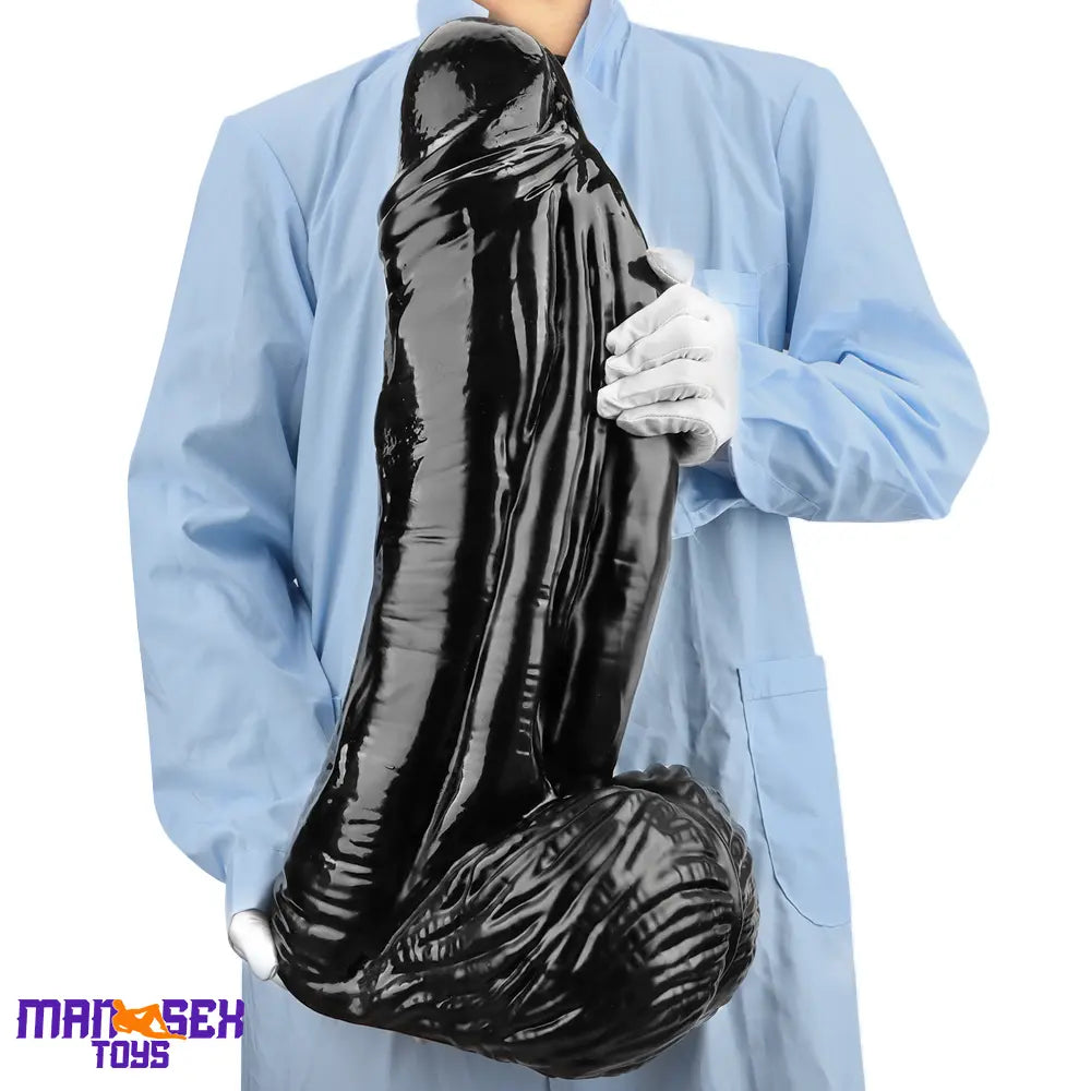 23.22in Realistic Super Long Huge Thick Durable Dildo For Advanced User