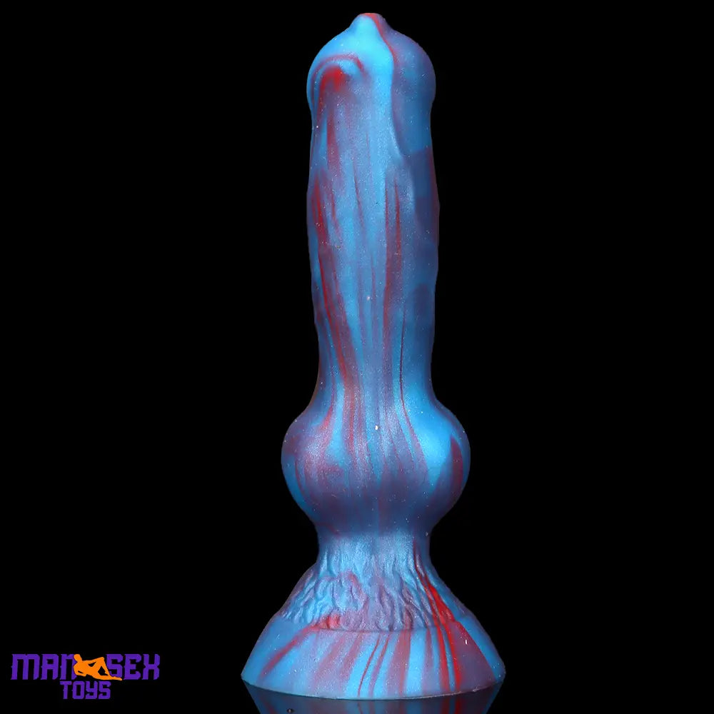 3.81in Mini Soft Silicone Lifelike Animal Dog Penis Dildo For Cock Beginners