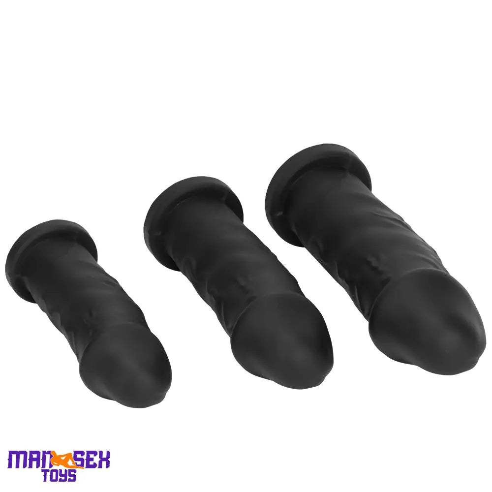 9.25in 11.02in 12.2in Super Big Silicone Soft Mushroom Head Durable Dildo