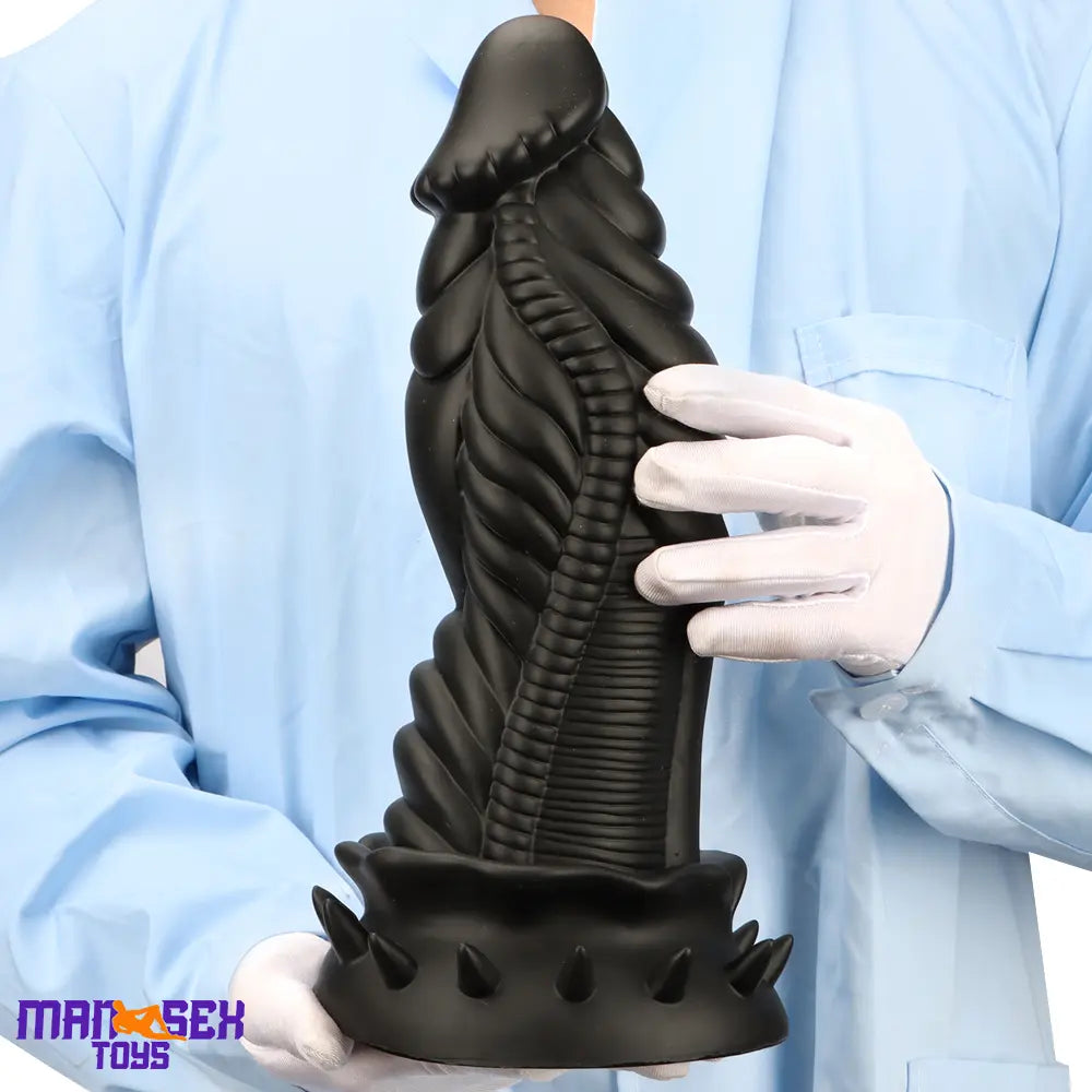 7.87in 10.43in 12.6in Fantasy Silicone Big No Eggs Stimulation Dragon Dildo