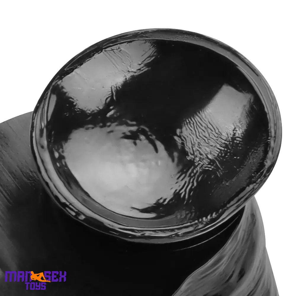 15.74in Extra Big Long Black Dildo Real BDSM Sex Toy For G spot Lover