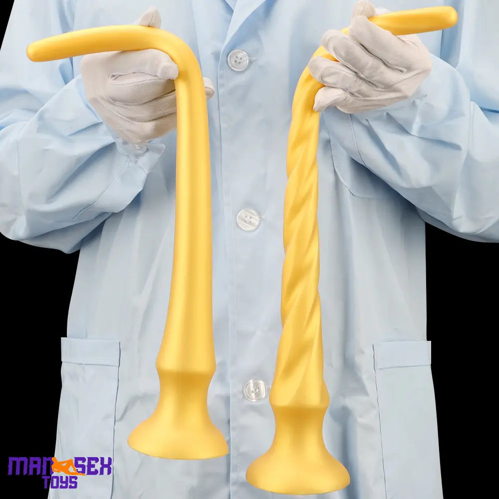 16.14in Large Long Silicone Soft Anal Dildo For Males Females Sex Women