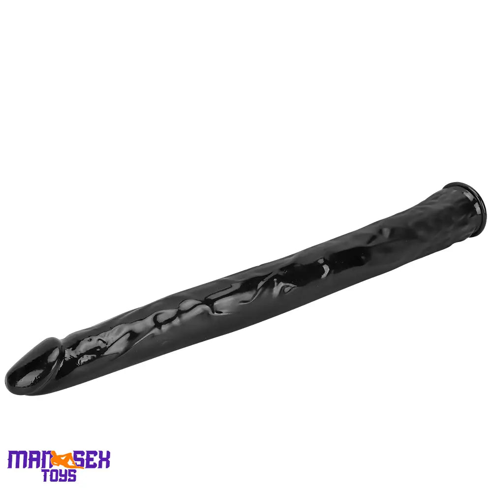 18.11in 22.83in Super Big Long Black Dildo BDSM Sex Toy Suction Cup Base