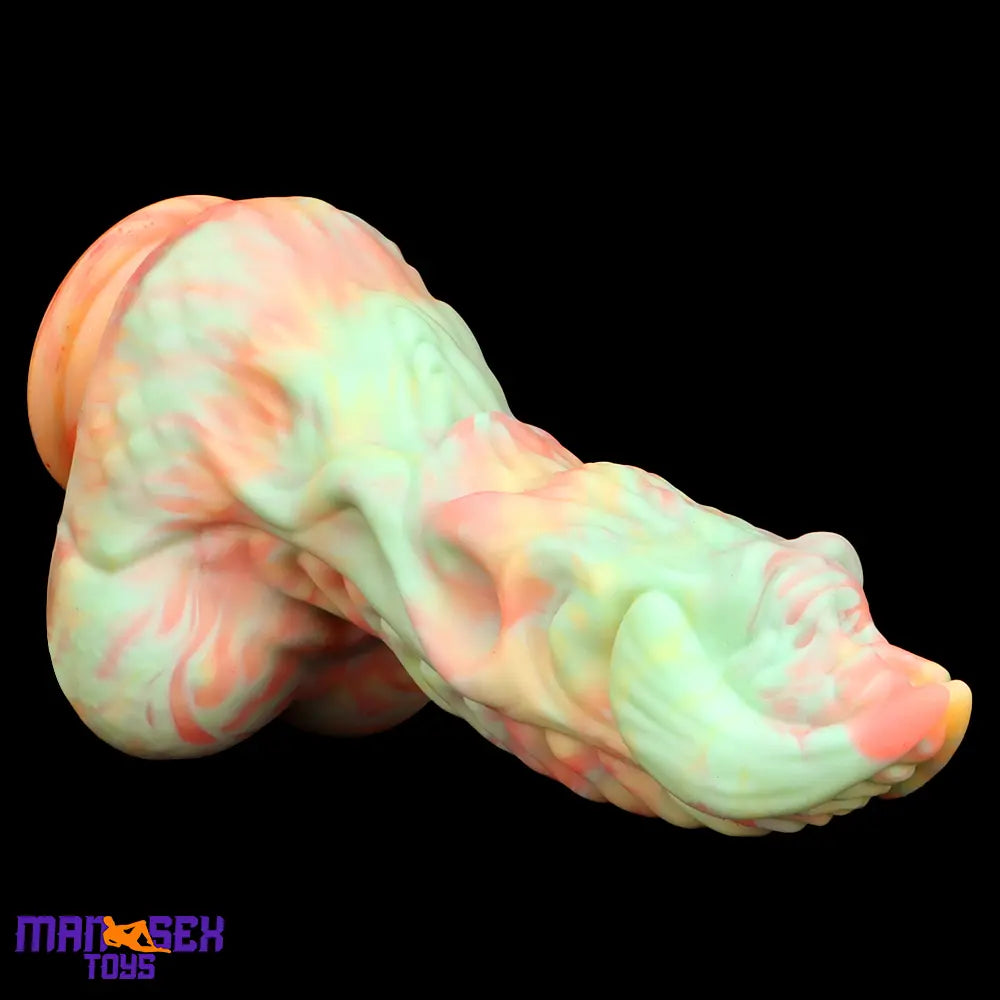9.44in Fantasy Big Silicone Soft Mixed Color Dildo For Sex Orgasm Cock