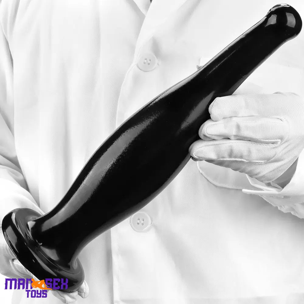 6.7in 11.41in Women Men Big Black Thick Beer Bottle Dildo For Anal Cock