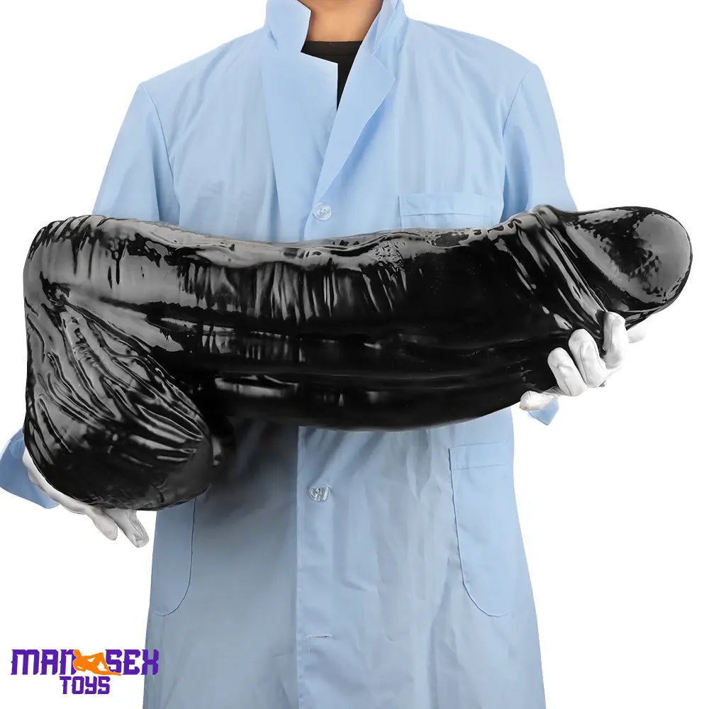 23.22in Realistic Super Long Huge Thick Durable Dildo For Advanced User