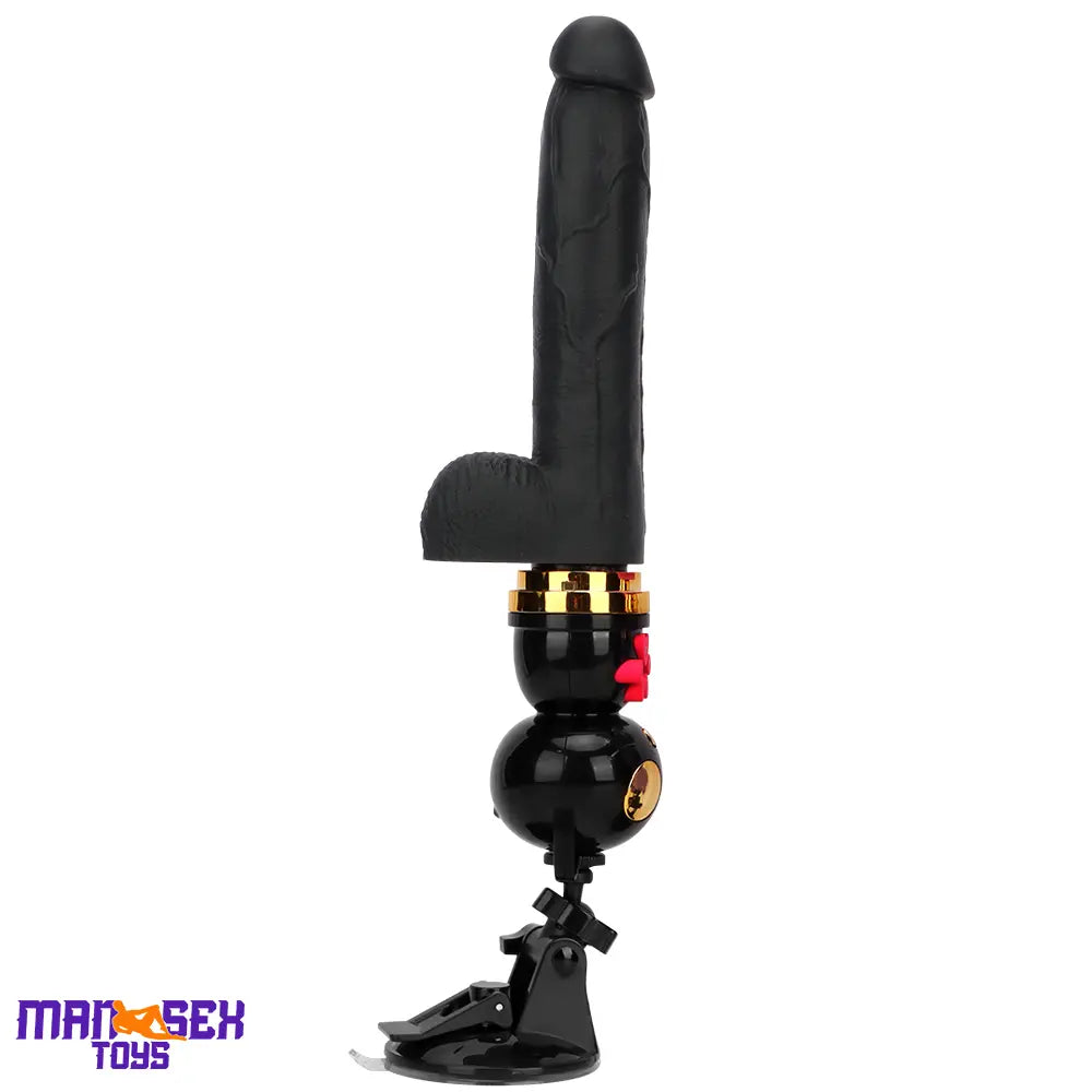 7.87in Cat Heating Thrusting Vibrating Automatic Dildo Gun Fucking Machine
