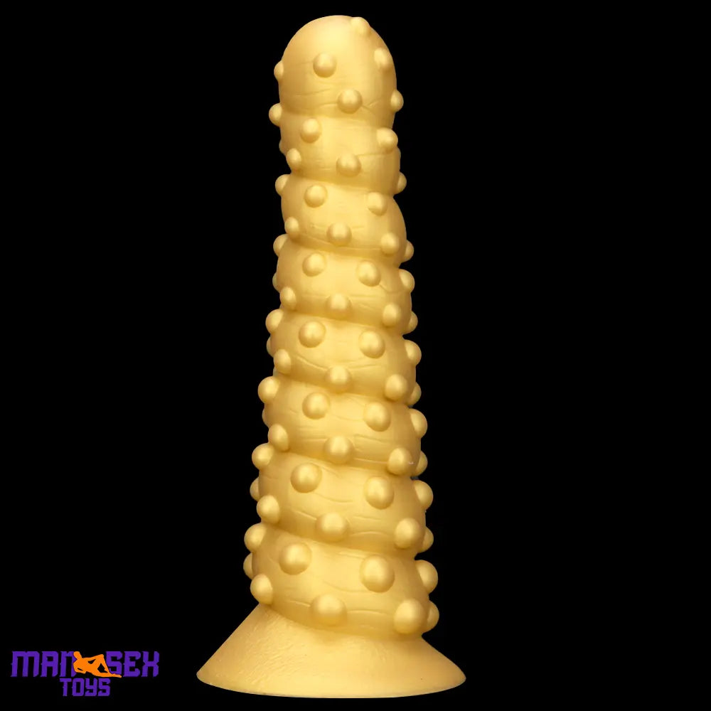 7.48in 11.02in 15in Soft Liquid Silicone Spiral Spiked Cock Big Butt Plug Dildo