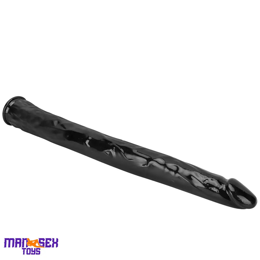 18.11in 22.83in Super Big Long Black Dildo BDSM Sex Toy Suction Cup Base