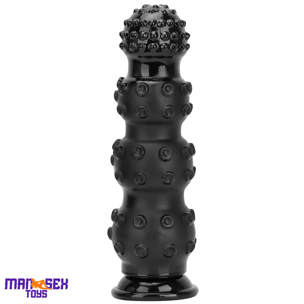 6.7in 9.84in 13.38in Super Black Animal Octopus Cock Dildo Butt Plug
