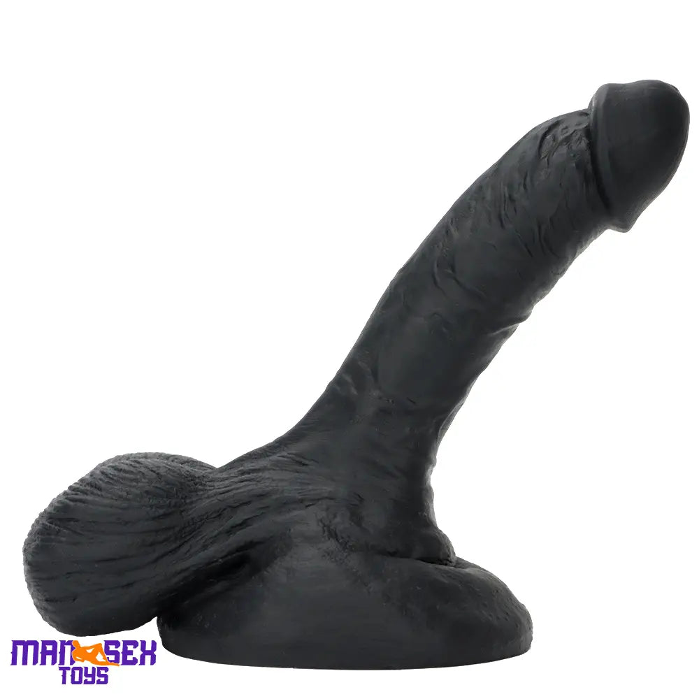 7.48in Big Suction Cup Silicone Soft Mixed Color Dildo For Sex Toy Love