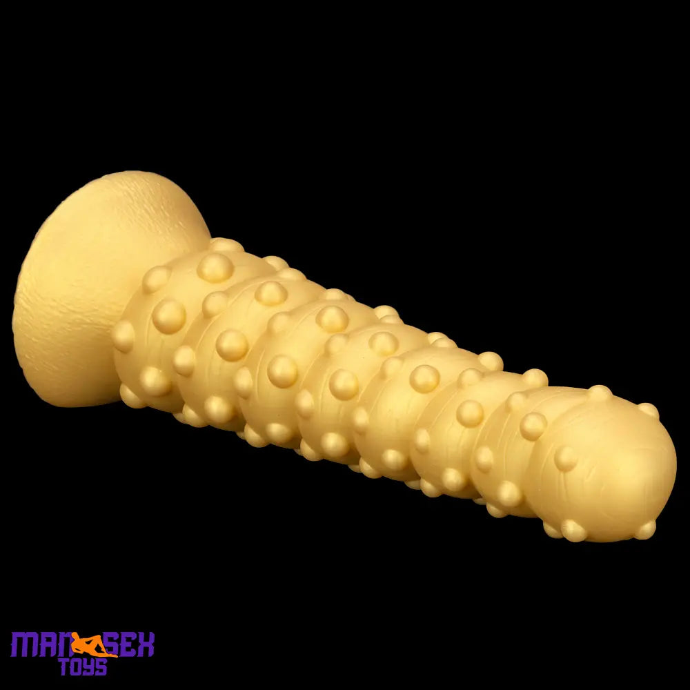 7.48in 11.02in 15in Soft Liquid Silicone Spiral Spiked Cock Big Butt Plug Dildo