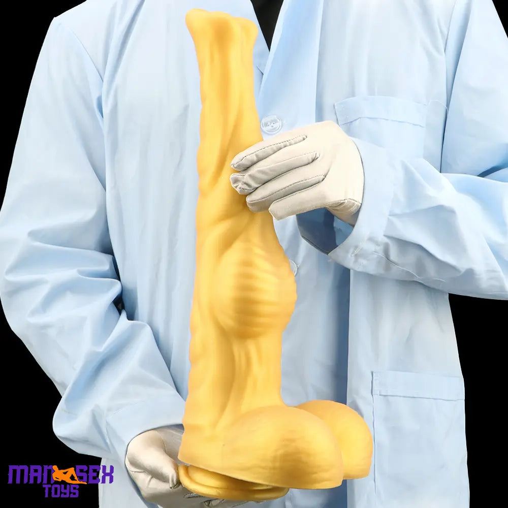 12.61in 14.17in 16in Huge Long Silicone Soft Horse Cock Stimulation Dildo