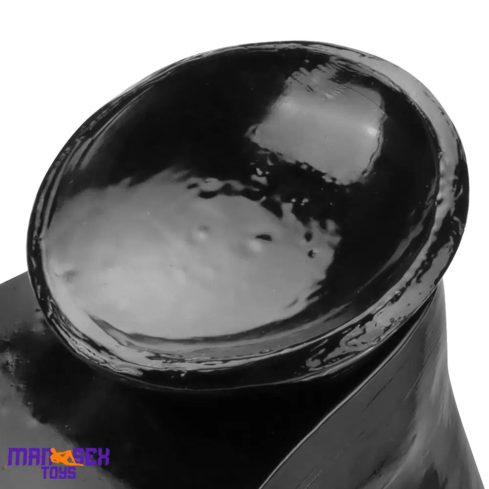 18.5in Extra Big Long Black Dildo Real BDSM Animal Horse Penis Sex Tool