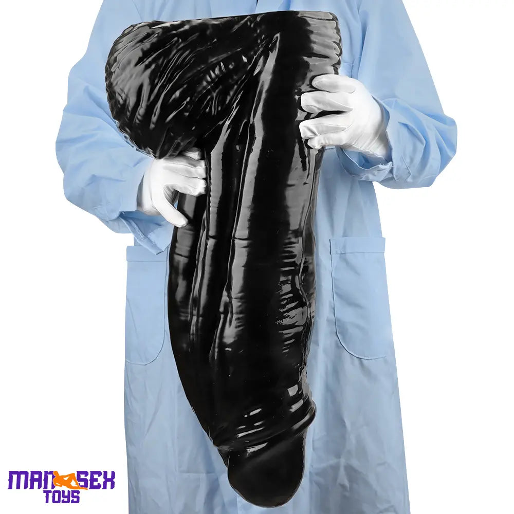 23.22in Realistic Super Long Huge Thick Durable Dildo For Advanced User