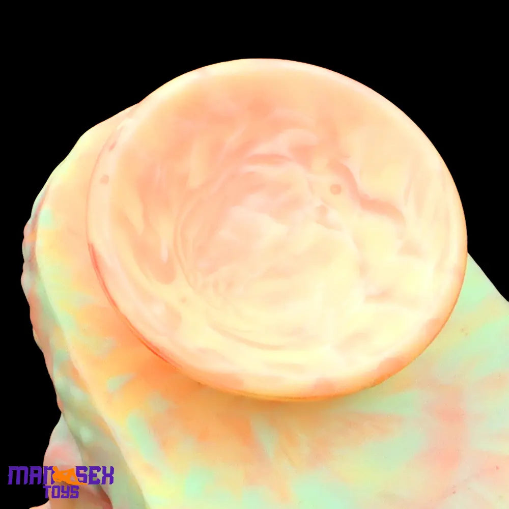 9.44in Fantasy Big Silicone Soft Mixed Color Dildo For Sex Orgasm Cock