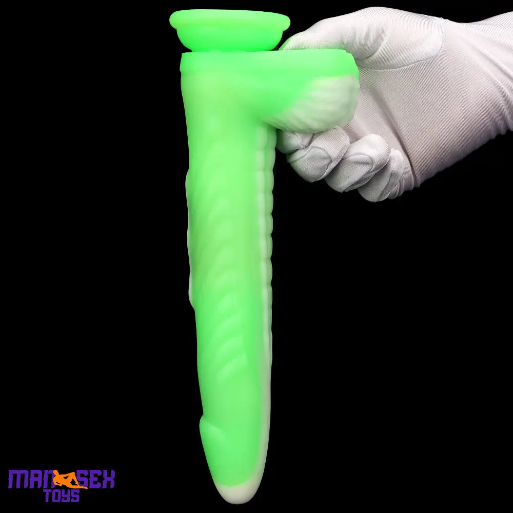 9.84in Big Smart Heating Thrusting Vibrating Remote Auto Electric Dildo