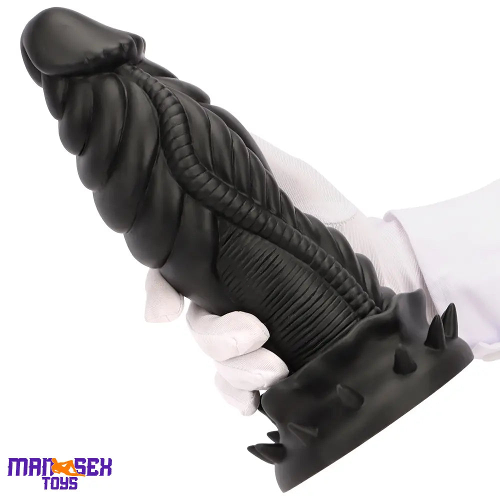 7.87in 10.43in 12.6in Fantasy Silicone Big No Eggs Stimulation Dragon Dildo