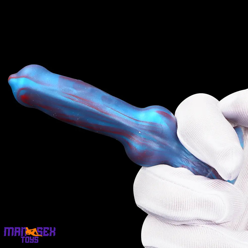 3.81in Mini Soft Silicone Lifelike Animal Dog Penis Dildo For Cock Beginners