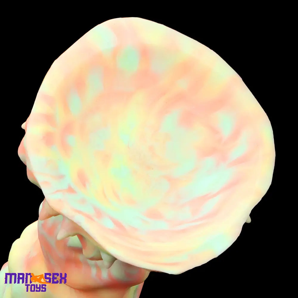 9.44in Fantasy Mixed Color Silicone Soft Big Dildo For Anal Vaginal Cock