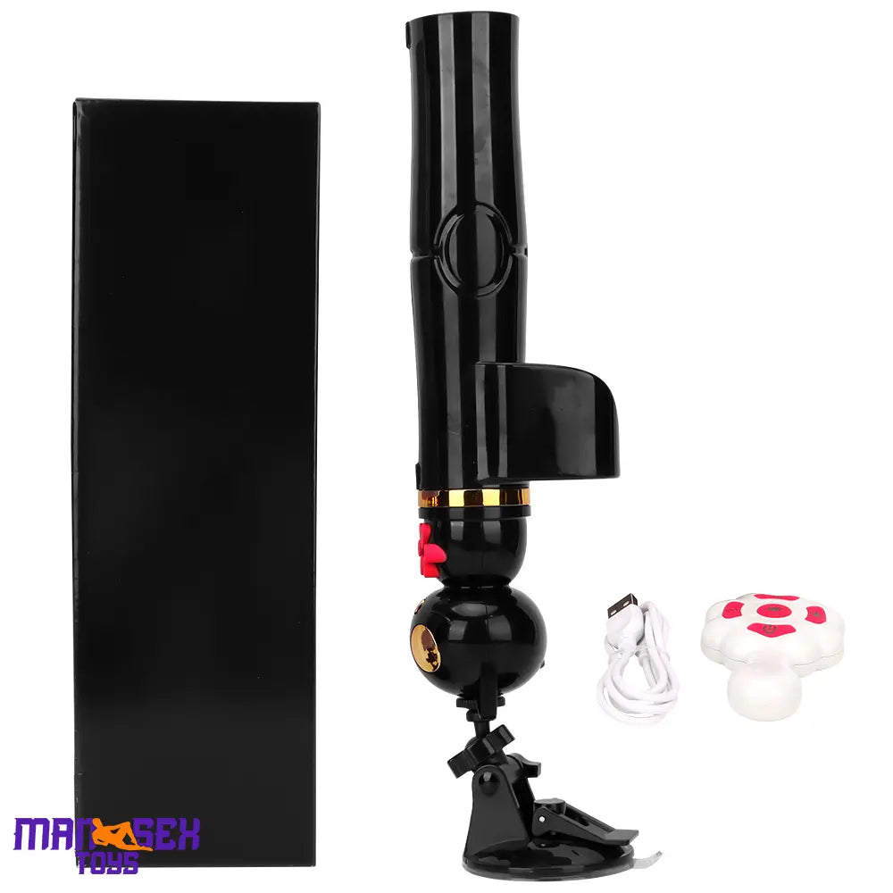 7.87in Cat Heating Thrusting Vibrating Automatic Dildo Gun Fucking Machine