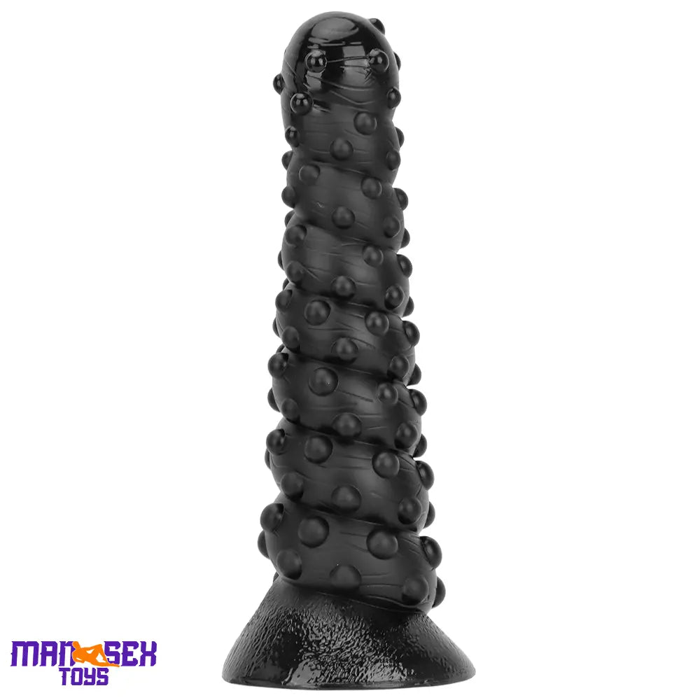 7.48in 11.22in 15in Huge Black Spiral Animal Octopus Big Dildo Butt Plug