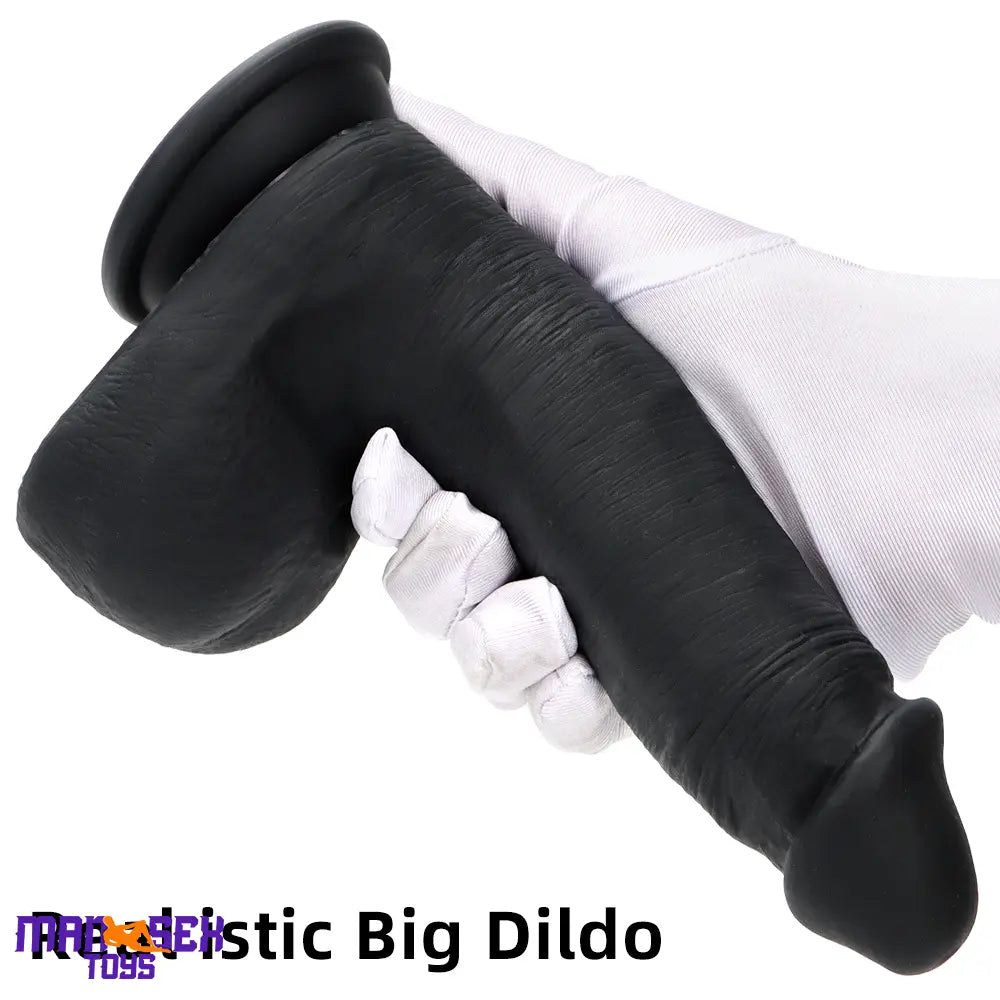 8.07in Top Quality Silicone Soft Mixed Color Dildo For Sex Toy Sensory