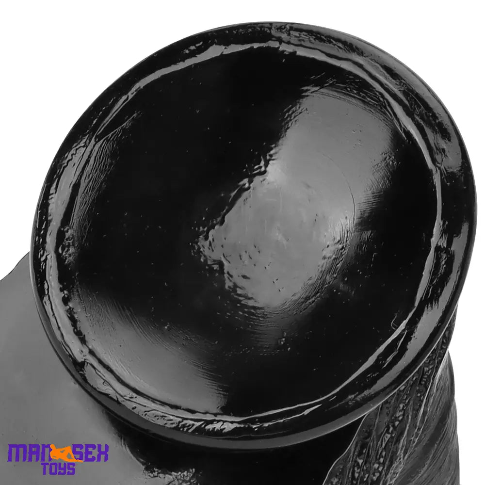 12.6in 14.17in Super Large Long Thick Black Real Anal Dildo For Adult Cock