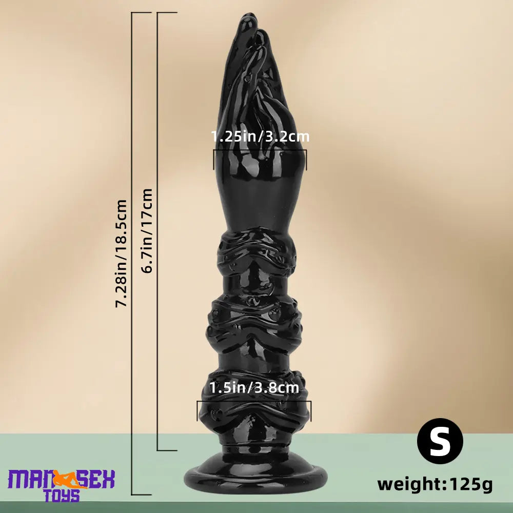 7.28in 9.84in 13.38in BDSM Fist Hands Big Dildo For Fisting Durable Expander