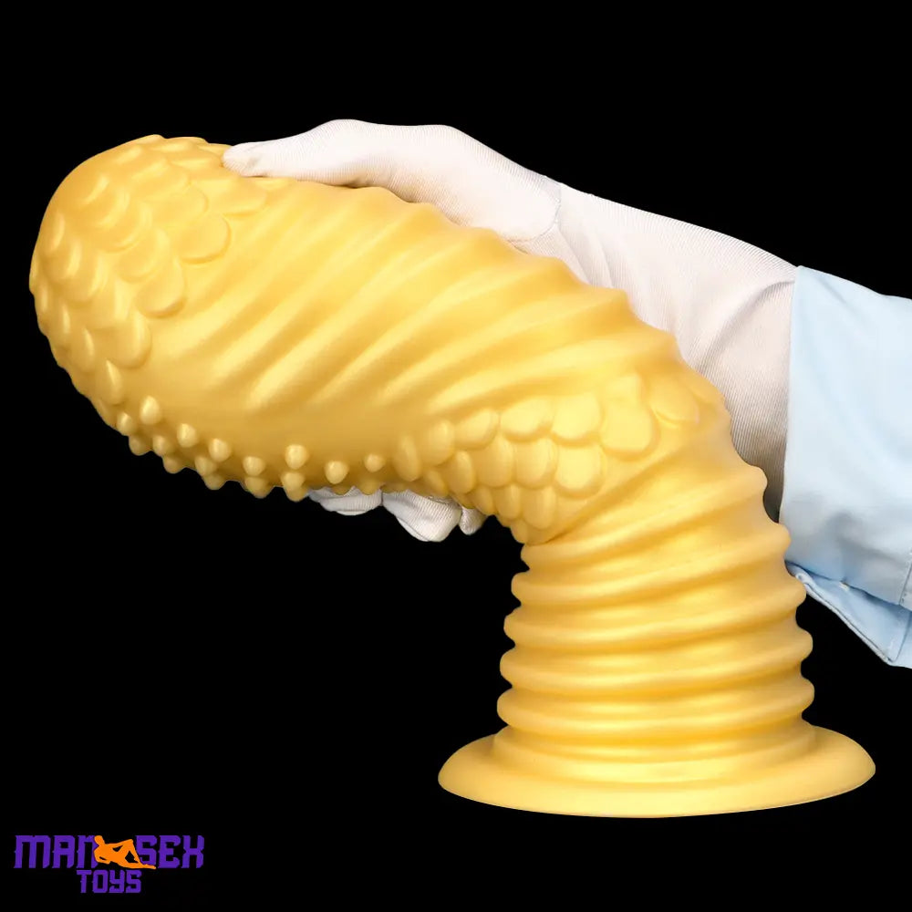 6.1in 8.46in 10.43in Soft Liquid Silicone Thick Fantasy Fat Butt Plug Dildo