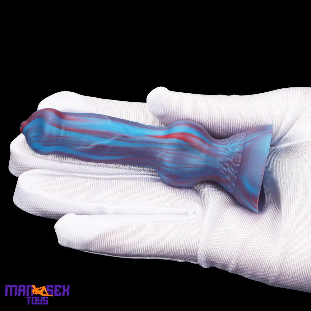 3.81in Mini Soft Silicone Lifelike Animal Dog Penis Dildo For Cock Beginners