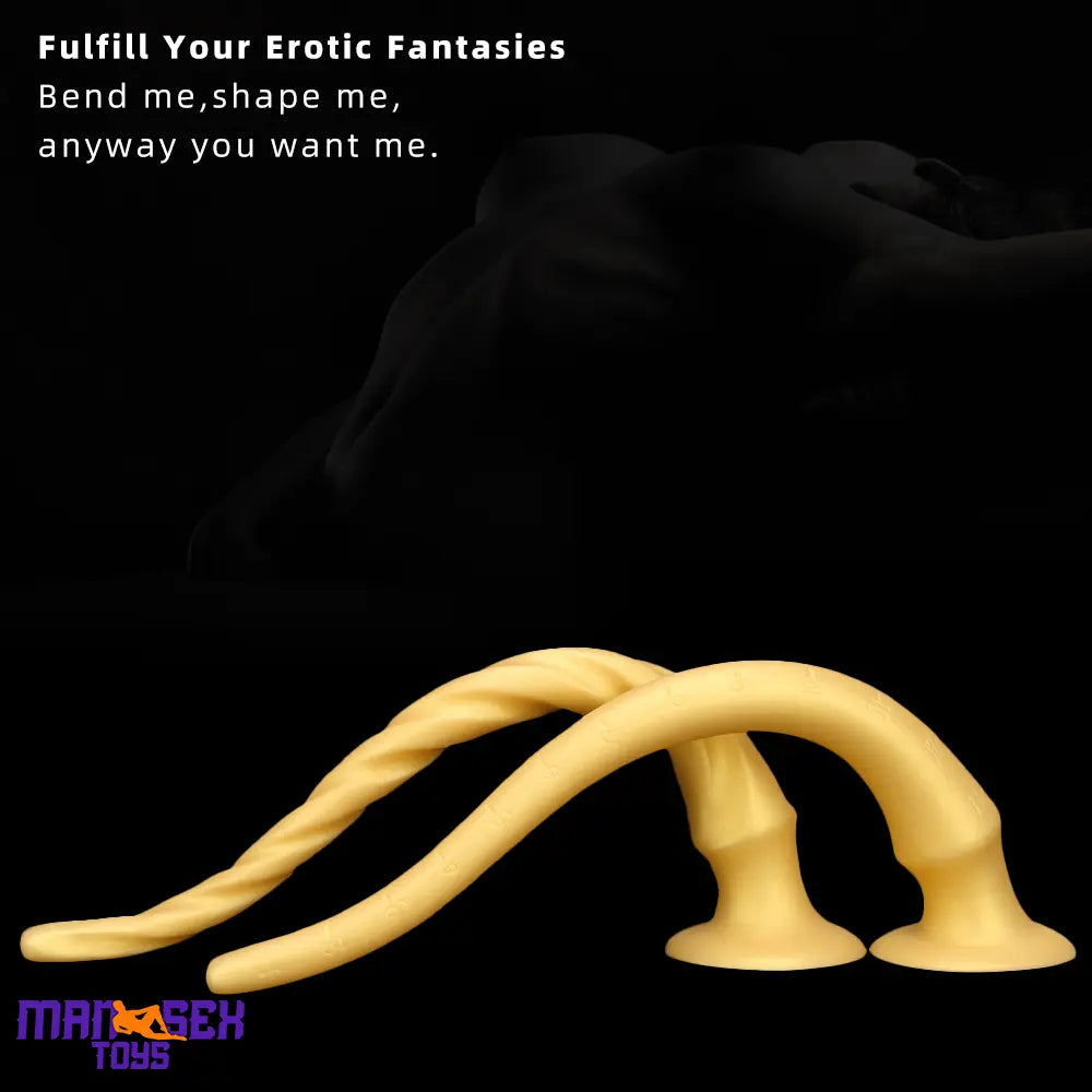 16.14in Large Long Silicone Soft Anal Dildo For Males Females Sex Women