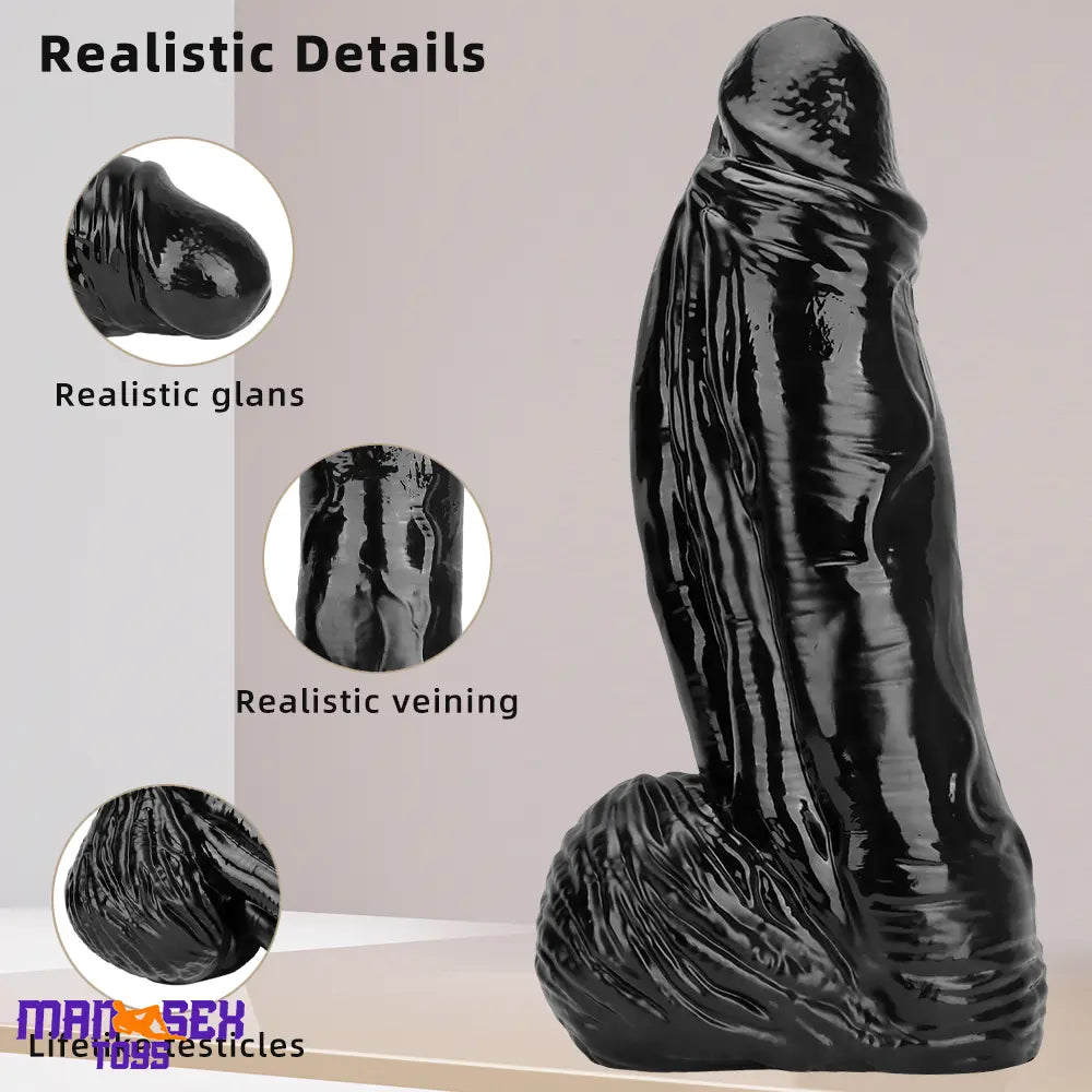 23.22in Realistic Super Long Huge Thick Durable Dildo For Advanced User