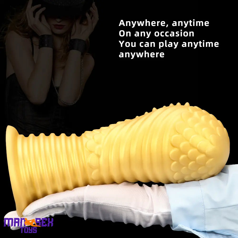6.1in 8.46in 10.43in Soft Liquid Silicone Thick Fantasy Fat Butt Plug Dildo