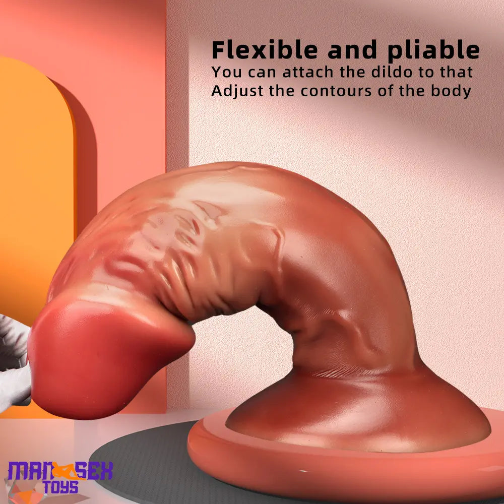 13in Real Looking Super Long Big Thick Silicone Soft Durable Dildo For Gay