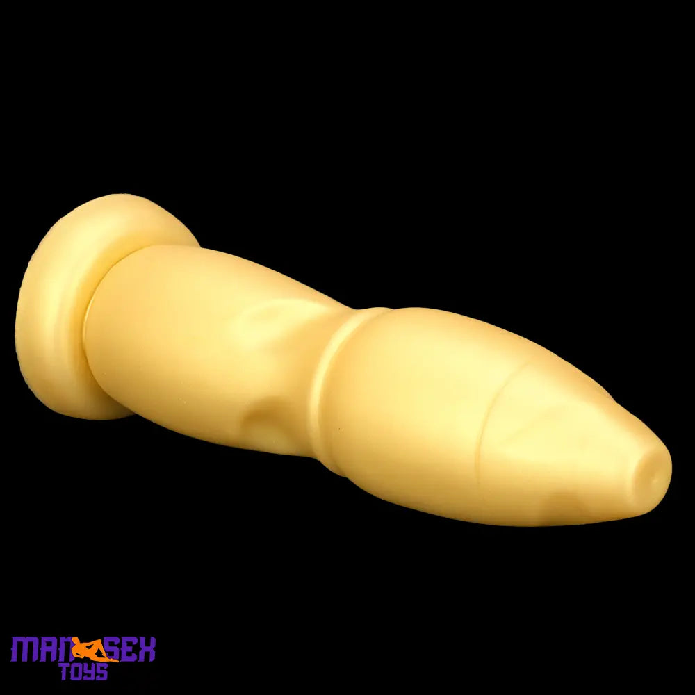 9.84in Gold Soft Liquid Big Silicone Butt Plug Dildo For Female Anal Sex Toy
