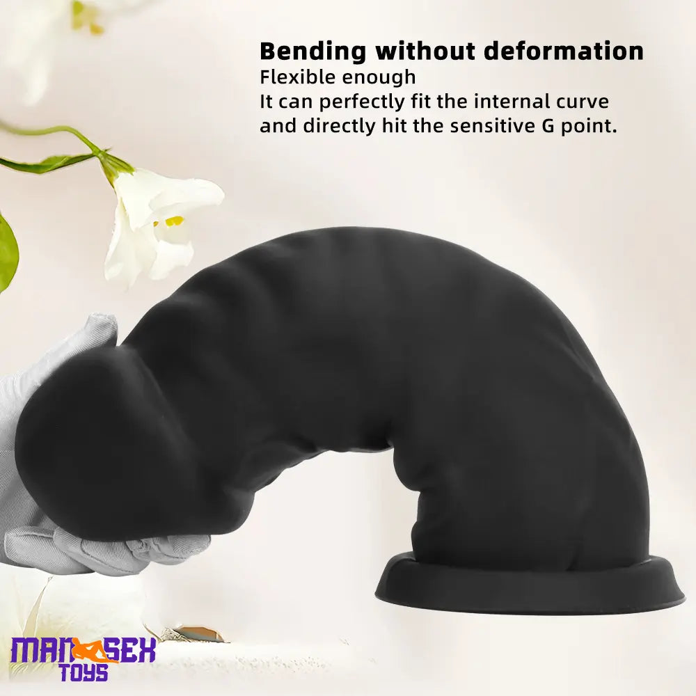 9.25in 11.02in 12.2in Super Big Silicone Soft Mushroom Head Durable Dildo